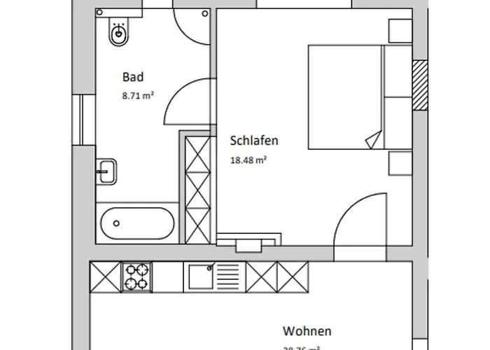 Dom-apartment Im Herrenhaus Rheinblick Appartement *